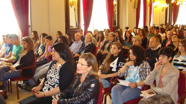 9 Salone degli specchi durante la Premiazione